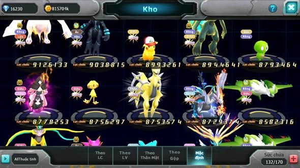 MÃ : #TTS3773 - SV 312 - V13 - TOP4-5 CHAM - WHITE BLACK CỘNG HƯỞNG YVETAL CỘNG HƯỞNG HOOH CH DYNAMAX PALKIA CỘNG HƯỞNG QUÁ HOT