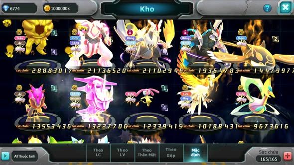 MÃ : #TTS3780 - SV 693 - TOP5 - V14 - HOOPA BÁ CHỦ BUILD CỰC CAO - PALKIA BC WHITE BLACK DYNAMAX SẴN 150 MẢNH ECHO  CẶP CÁ