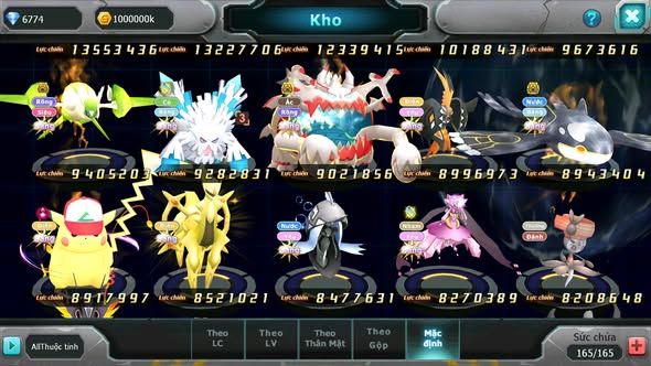 MÃ : #TTS3780 - SV 693 - TOP5 - V14 - HOOPA BÁ CHỦ BUILD CỰC CAO - PALKIA BC WHITE BLACK DYNAMAX SẴN 150 MẢNH ECHO  CẶP CÁ