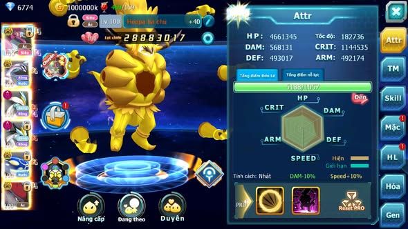 MÃ : #TTS3780 - SV 693 - TOP5 - V14 - HOOPA BÁ CHỦ BUILD CỰC CAO - PALKIA BC WHITE BLACK DYNAMAX SẴN 150 MẢNH ECHO  CẶP CÁ