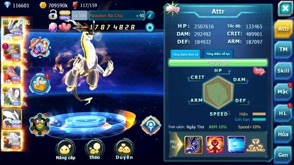 MÃ : #TTS3778 - SV 1683 - TOP4 ALL - TOP 4-6 CHAM - V15 - 5K SÁCH - 110K KC - CẶP RỒNG BÁ CHỦ FULL ĐẠO CỤ 2SAO - HOOH DYNAMAX THẦN GIÓ UNVOA