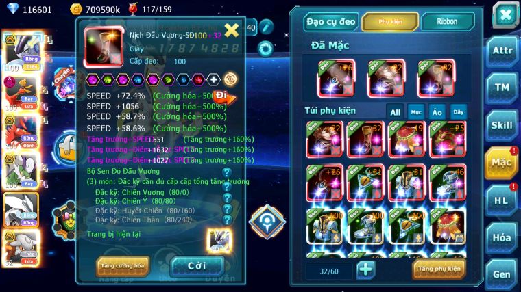 MÃ : #TTS3778 - SV 1683 - TOP4 ALL - TOP 4-6 CHAM - V15 - 5K SÁCH - 110K KC - CẶP RỒNG BÁ CHỦ FULL ĐẠO CỤ 2SAO - HOOH DYNAMAX THẦN GIÓ UNVOA