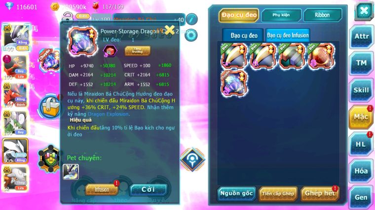 MÃ : #TTS3778 - SV 1683 - TOP4 ALL - TOP 4-6 CHAM - V15 - 5K SÁCH - 110K KC - CẶP RỒNG BÁ CHỦ FULL ĐẠO CỤ 2SAO - HOOH DYNAMAX THẦN GIÓ UNVOA