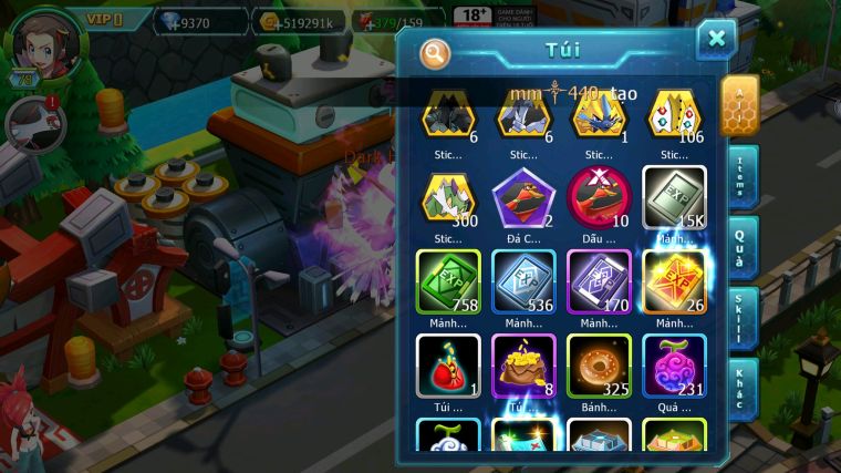 MÃ : #TTS3788 - SV 1624 - HOOH BC DRAK HOOH UNVOA QVLD BC THẦN GIÓ RAIKOU