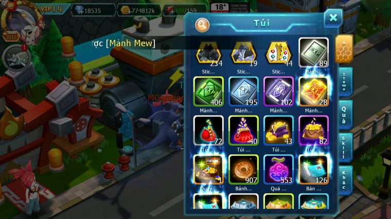 MÃ : #TTS3792 - SV 427 - TOP 13 - V14  -  1K1 SÁCH - WHITE CH DYNAMAX HOOH CH DYNAMAX RAY BC DIANCIE DYNAMAX BLACK DYNAAX NHIỀU PET HT BC