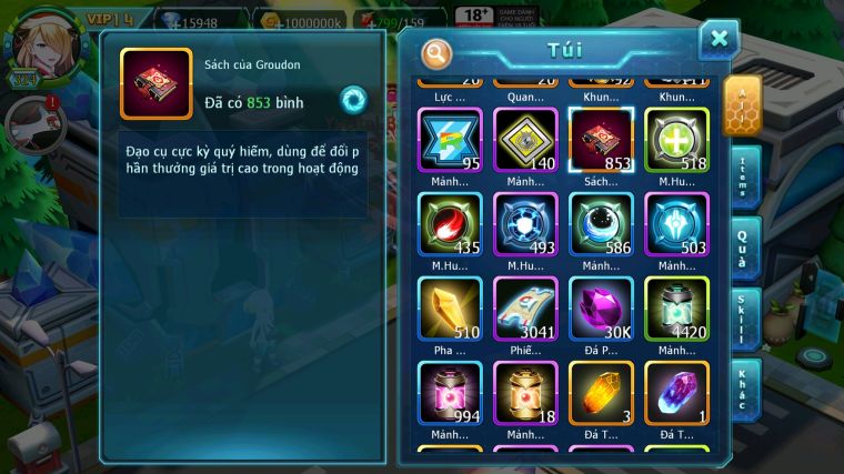 MÃ : #TTS3803 - SV 1439 - TOP10 - HOOH CH DYANAMX MIRAIDON BÁ CHỦ YVETAL BC UNVOA WB QUÁ NGON LÀNH