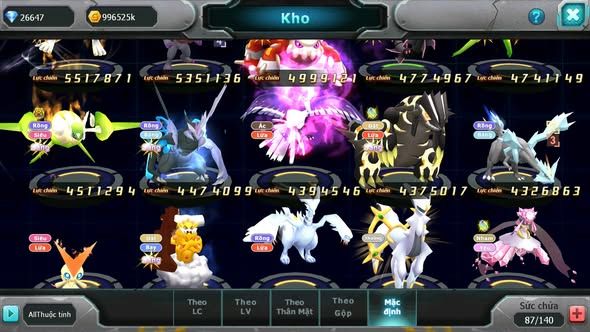 MÃ : #TTS3807 - SV 1418 - TOP35 - 1K SÁCH - HOOH CH DYNAMAX YVETAL CH PALKIA BC THẦN GIÓ BC QVLD BC NHIỀU PET HT BC