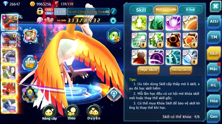 MÃ : #TTS3807 - SV 1418 - TOP35 - 1K SÁCH - HOOH CH DYNAMAX YVETAL CH PALKIA BC THẦN GIÓ BC QVLD BC NHIỀU PET HT BC