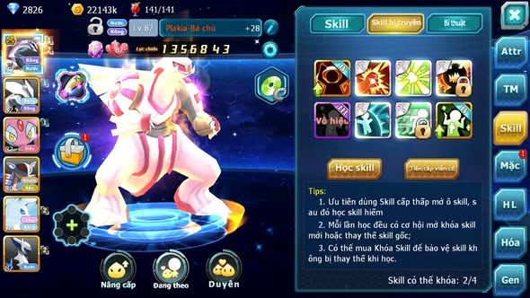 MÃ : #TTS3813 - SV1660 - PALKIA BÁ CHỦ UNVOA MES AMDLO QUÁ NGON