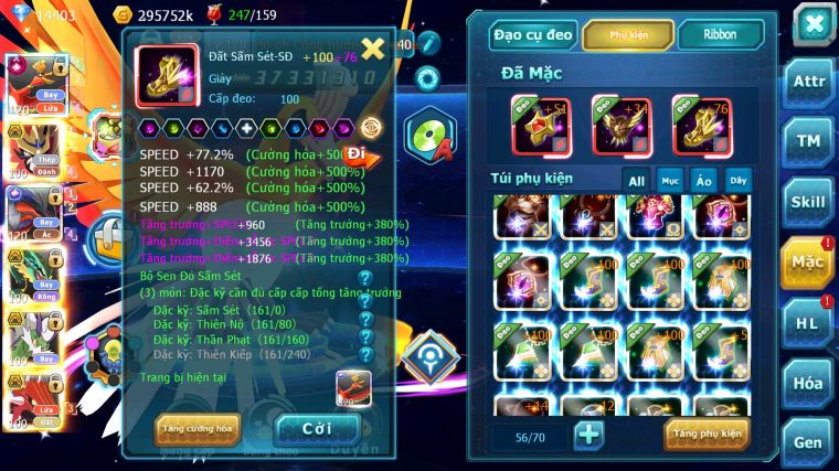 MÃ : #TTS3827 - SV 1275 - TOP 11 - V15 - 1K3 SÁCH - HOOH CH DYNAMAX VUA KHIÊN BÁ CHỦ YVETAL CH RAYQUZA BC THẦN GIÓ BC QVLD BC