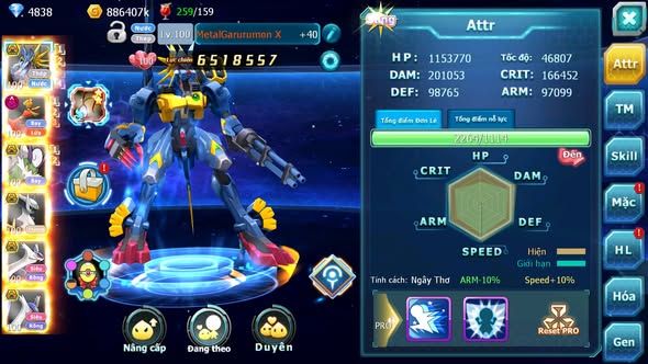 MÃ : #TTS3826 - SV 1663 - V12 - 1K5 SÁCH - ROBOT BÁ CHỦ HOOH DYNAMAX THẦN GIÓ BC CẶP LATI BC