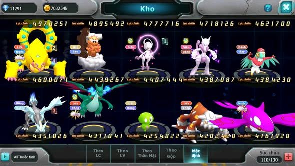 MÃ : #TTS3825 - SV 1332 - TOP 25 - 1K1 SÁCH - HOOH CH DYNAMAX DIANCIE CH DYNAMAX UNVOA WB BC YVETAL BC NHIỀU PET BÁ CHỦ NGON