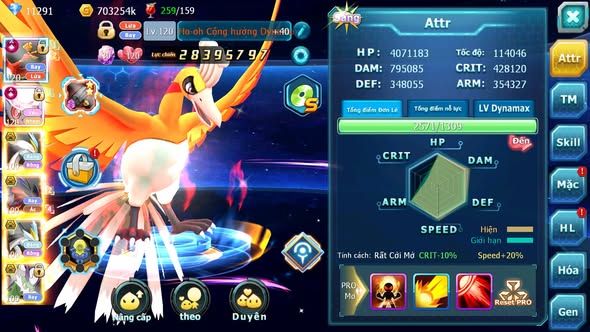 MÃ : #TTS3825 - SV 1332 - TOP 25 - 1K1 SÁCH - HOOH CH DYNAMAX DIANCIE CH DYNAMAX UNVOA WB BC YVETAL BC NHIỀU PET BÁ CHỦ NGON