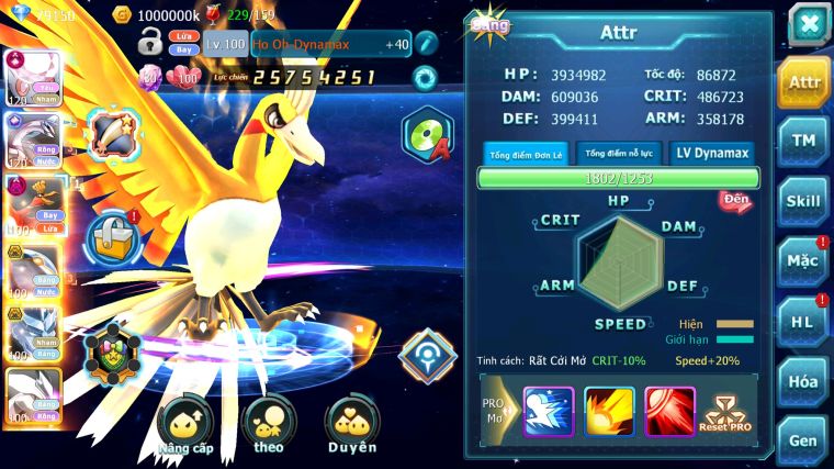 MÃ : #TTS3829 - SV 739 - V14 - 79K KC - 2585 SÁCH - TOP 10 - DIANCIE CH DYNAMAX PALKIA CỘNG HƯỞNG HOOH DYNAMAX QVBC BC UNVOA WB BC NHIỀU PET BÁ CHỦ NGON