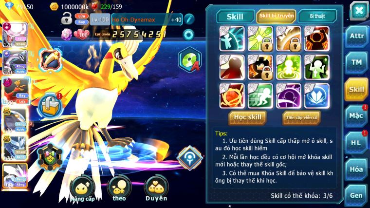 MÃ : #TTS3829 - SV 739 - V14 - 79K KC - 2585 SÁCH - TOP 10 - DIANCIE CH DYNAMAX PALKIA CỘNG HƯỞNG HOOH DYNAMAX QVBC BC UNVOA WB BC NHIỀU PET BÁ CHỦ NGON