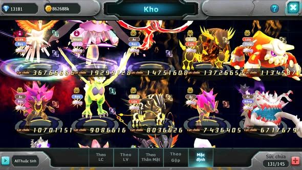 MÃ : #TTS3840 - SV 916 - TOP13 - V10 - HOOH CH DYNAAMX CS KHỦNG DIANCIE DYNAAMX YVETAL BC QVLD BC HENTRAN BC BTAA BC QUÁ NGON