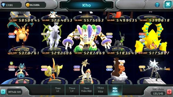 MÃ : #TTS3840 - SV 916 - TOP13 - V10 - HOOH CH DYNAAMX CS KHỦNG DIANCIE DYNAAMX YVETAL BC QVLD BC HENTRAN BC BTAA BC QUÁ NGON