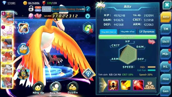 MÃ : #TTS3840 - SV 916 - TOP13 - V10 - HOOH CH DYNAAMX CS KHỦNG DIANCIE DYNAAMX YVETAL BC QVLD BC HENTRAN BC BTAA BC QUÁ NGON