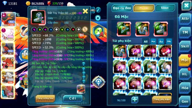 MÃ : #TTS3840 - SV 916 - TOP13 - V10 - HOOH CH DYNAAMX CS KHỦNG DIANCIE DYNAAMX YVETAL BC QVLD BC HENTRAN BC BTAA BC QUÁ NGON