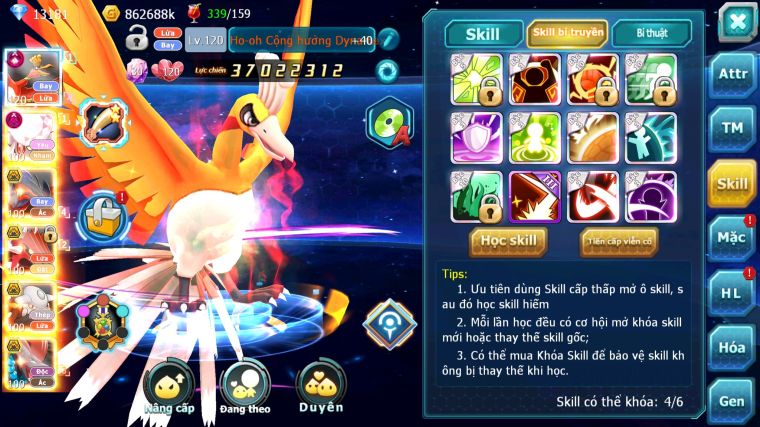 MÃ : #TTS3840 - SV 916 - TOP13 - V10 - HOOH CH DYNAAMX CS KHỦNG DIANCIE DYNAAMX YVETAL BC QVLD BC HENTRAN BC BTAA BC QUÁ NGON