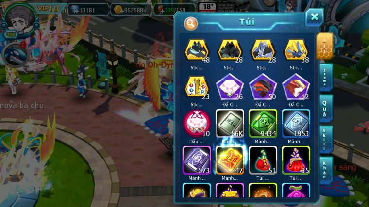 MÃ : #TTS3840 - SV 916 - TOP13 - V10 - HOOH CH DYNAAMX CS KHỦNG DIANCIE DYNAAMX YVETAL BC QVLD BC HENTRAN BC BTAA BC QUÁ NGON