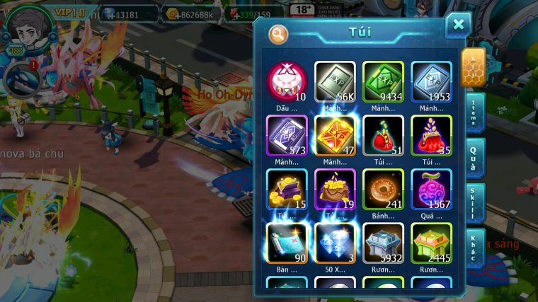 MÃ : #TTS3840 - SV 916 - TOP13 - V10 - HOOH CH DYNAAMX CS KHỦNG DIANCIE DYNAAMX YVETAL BC QVLD BC HENTRAN BC BTAA BC QUÁ NGON