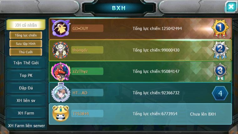 MÃ : #TTS3844 - SV 1533 - MEW GIÁP BÁ CHỦ CẶP LATI BÁ CHỦ ST PALKIA NHIỀU PET HT