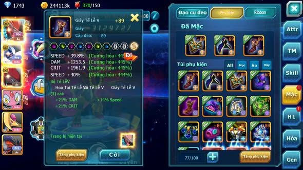 MÃ : #TTS3843 - SV 1660 - BTAA BÁ CHỦ LUGIA BÁ CHỦ ZOROA BC MES VỊT BẦU NHIỀU PET HT