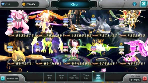 MÃ : #TTS3842 - SV 1162 - TOP 24 - PALKIA CH HOOH CH DYNAMAX MEW Y CH  RAYQUAZA BC QVBC BC MEW GIÁP BC NHIỀU PET BC