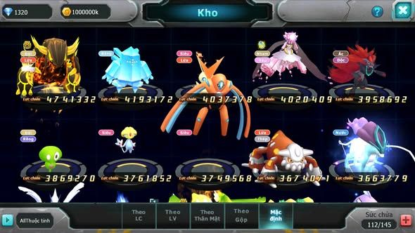 MÃ : #TTS3842 - SV 1162 - TOP 24 - PALKIA CH HOOH CH DYNAMAX MEW Y CH  RAYQUAZA BC QVBC BC MEW GIÁP BC NHIỀU PET BC