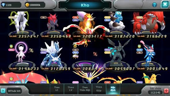 MÃ : #TTS3842 - SV 1162 - TOP 24 - PALKIA CH HOOH CH DYNAMAX MEW Y CH  RAYQUAZA BC QVBC BC MEW GIÁP BC NHIỀU PET BC