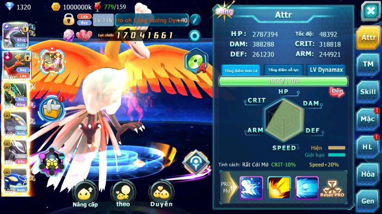 MÃ : #TTS3842 - SV 1162 - TOP 24 - PALKIA CH HOOH CH DYNAMAX MEW Y CH  RAYQUAZA BC QVBC BC MEW GIÁP BC NHIỀU PET BC