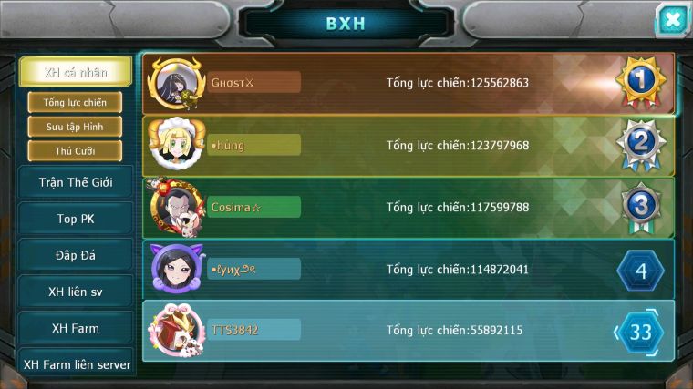 MÃ : #TTS3842 - SV 1162 - TOP 24 - PALKIA CH HOOH CH DYNAMAX MEW Y CH  RAYQUAZA BC QVBC BC MEW GIÁP BC NHIỀU PET BC