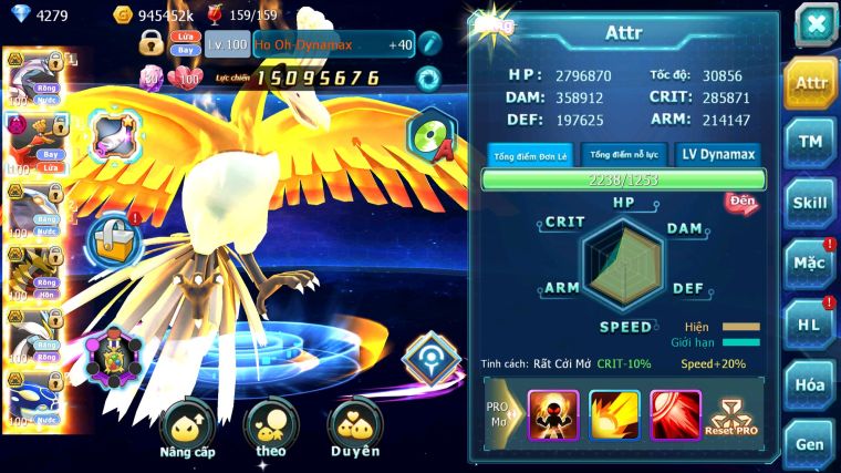 MÃ : #TTS3849 - SV 10 - V0 NGUYÊN ZIN 2K7 SÁCH - PALKIA BÁ CHỦ HOOH DYNAMAX CẶP CÁ BC WB BC QUÁ NGON CHO AE MÊ V0