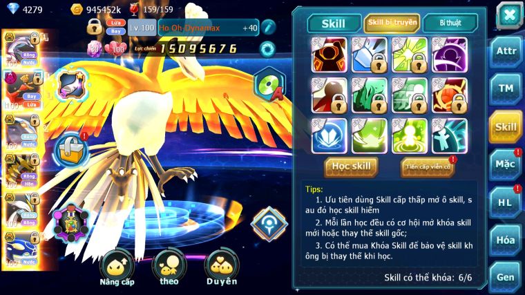 MÃ : #TTS3849 - SV 10 - V0 NGUYÊN ZIN 2K7 SÁCH - PALKIA BÁ CHỦ HOOH DYNAMAX CẶP CÁ BC WB BC QUÁ NGON CHO AE MÊ V0