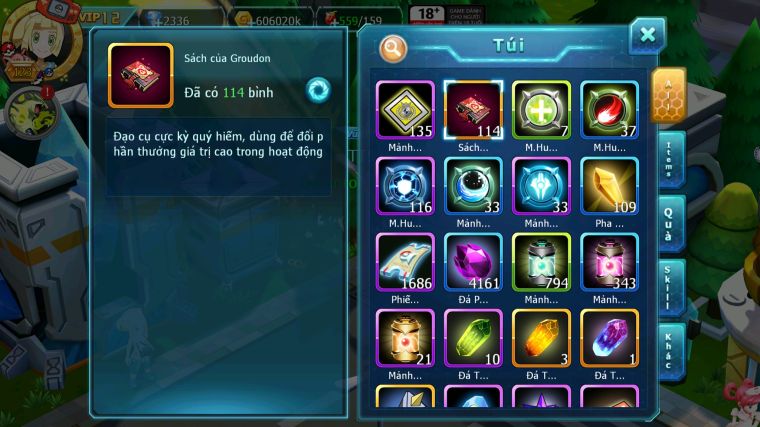 MÃ : #TTS3848 - SV 1646 - V12 - HOOH DYNAMAX QVBC BÁ CHỦ THẦN GIÓ BC QVLD BC ZEVIL UNVOA NHIỀU PET HT