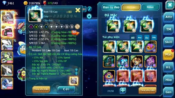 MÃ : #TTS3847 - SV 1735 - V5 - MEW GIÁP BÁ CHỦ TAPU LELE BÁ CHỦ UNVOA CELEBI ARC SÁNG THẾ QUÁ NGON Ạ