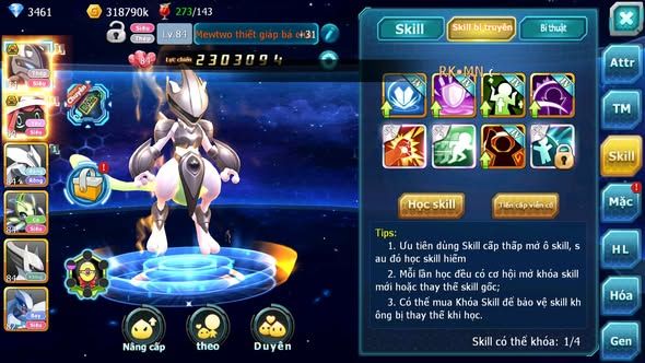 MÃ : #TTS3847 - SV 1735 - V5 - MEW GIÁP BÁ CHỦ TAPU LELE BÁ CHỦ UNVOA CELEBI ARC SÁNG THẾ QUÁ NGON Ạ