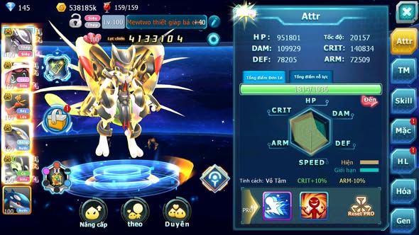 MÃ : #TTS3846 - SV 1370 - V2 - MEW GIÁP BÁ CHỦ TAPU LELE BC HOOH BC QVBC BC CELEBI BC NHIỀU PET HT