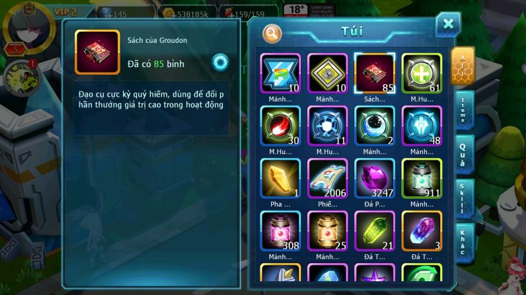 MÃ : #TTS3846 - SV 1370 - V2 - MEW GIÁP BÁ CHỦ TAPU LELE BC HOOH BC QVBC BC CELEBI BC NHIỀU PET HT