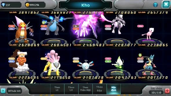 MÃ : #TTS3855 - SV 1447 - V10 - HOOH DYNAMAX UNVOA QVLD BC YVETAL BC LUGIA BC THẦN GIÓ BC BLACK BC VIC QUÁ NGON