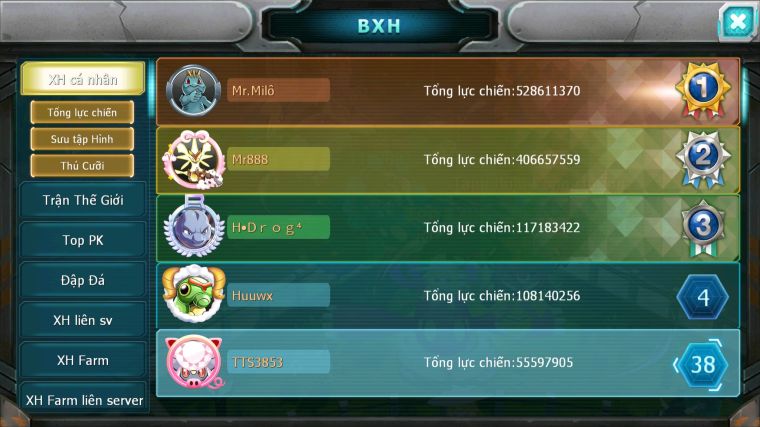 MÃ : #TTS3853 - SV 1368 - TOP38 - V14 - 1K2 SÁCH - DIANCIE CH DYNAMAX HOOH CH DYNAAMX QVBC BC RẮN BĂNG SAKTAKA BÁ CHỦ QUÁ ÊM 3 TEAM