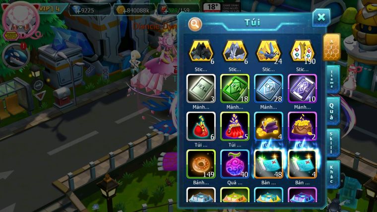 MÃ : #TTS3853 - SV 1368 - TOP38 - V14 - 1K2 SÁCH - DIANCIE CH DYNAMAX HOOH CH DYNAAMX QVBC BC RẮN BĂNG SAKTAKA BÁ CHỦ QUÁ ÊM 3 TEAM