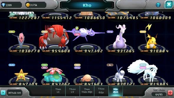 MÃ : #TTS3851 - SV 1567 - 1K SÁCH - UNVOA WHITE BÁ CHỦ KYOGRE LUGIA NHIỀU PET HT