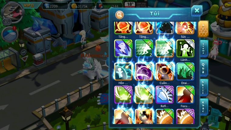 MÃ : #TTS3851 - SV 1567 - 1K SÁCH - UNVOA WHITE BÁ CHỦ KYOGRE LUGIA NHIỀU PET HT