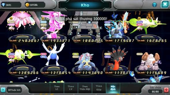 MÃ : #TTS3875 - SV 1731- V10 - DIANCIE BC RẮN BĂNG BC UNVOA CẶP LATI BC SAKATAKA