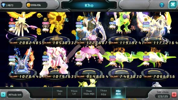 MÃ : #TTS3880 - SV711 - TOP23 - 1K7 SÁCH  - HOOH BC HOOPA BÁ CHỦ UNVOA WB BÁ CHỦ THẦN GIÓ BC PALKIA BC DIANCIE BC CẶP LATI BC