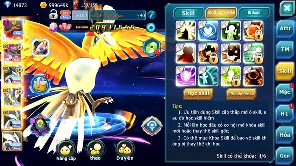 MÃ : #TTS3880 - SV711 - TOP23 - 1K7 SÁCH  - HOOH BC HOOPA BÁ CHỦ UNVOA WB BÁ CHỦ THẦN GIÓ BC PALKIA BC DIANCIE BC CẶP LATI BC