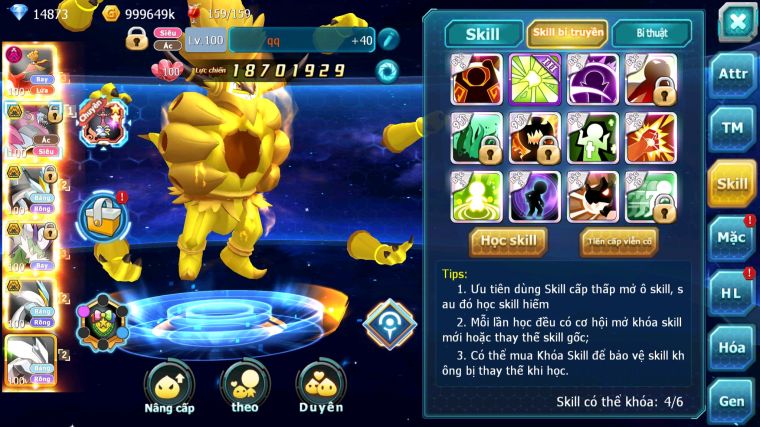 MÃ : #TTS3880 - SV711 - TOP23 - 1K7 SÁCH  - HOOH BC HOOPA BÁ CHỦ UNVOA WB BÁ CHỦ THẦN GIÓ BC PALKIA BC DIANCIE BC CẶP LATI BC