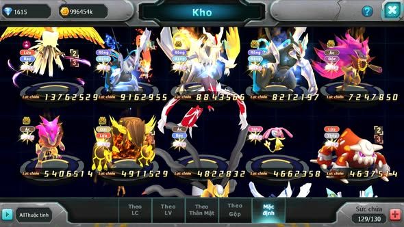 MÃ : #TTS3879 - SV 922 - TOP53 - V8 - HOOH DYNAMAX UNVOA WB BC BTAA BC ZOROA BC QVLD BC NHIỀU PET HT